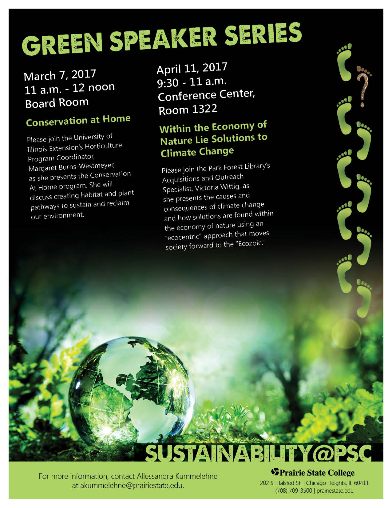 Green Speaker Series: Within the Economy of Nature Lie Solutions to Climate Change