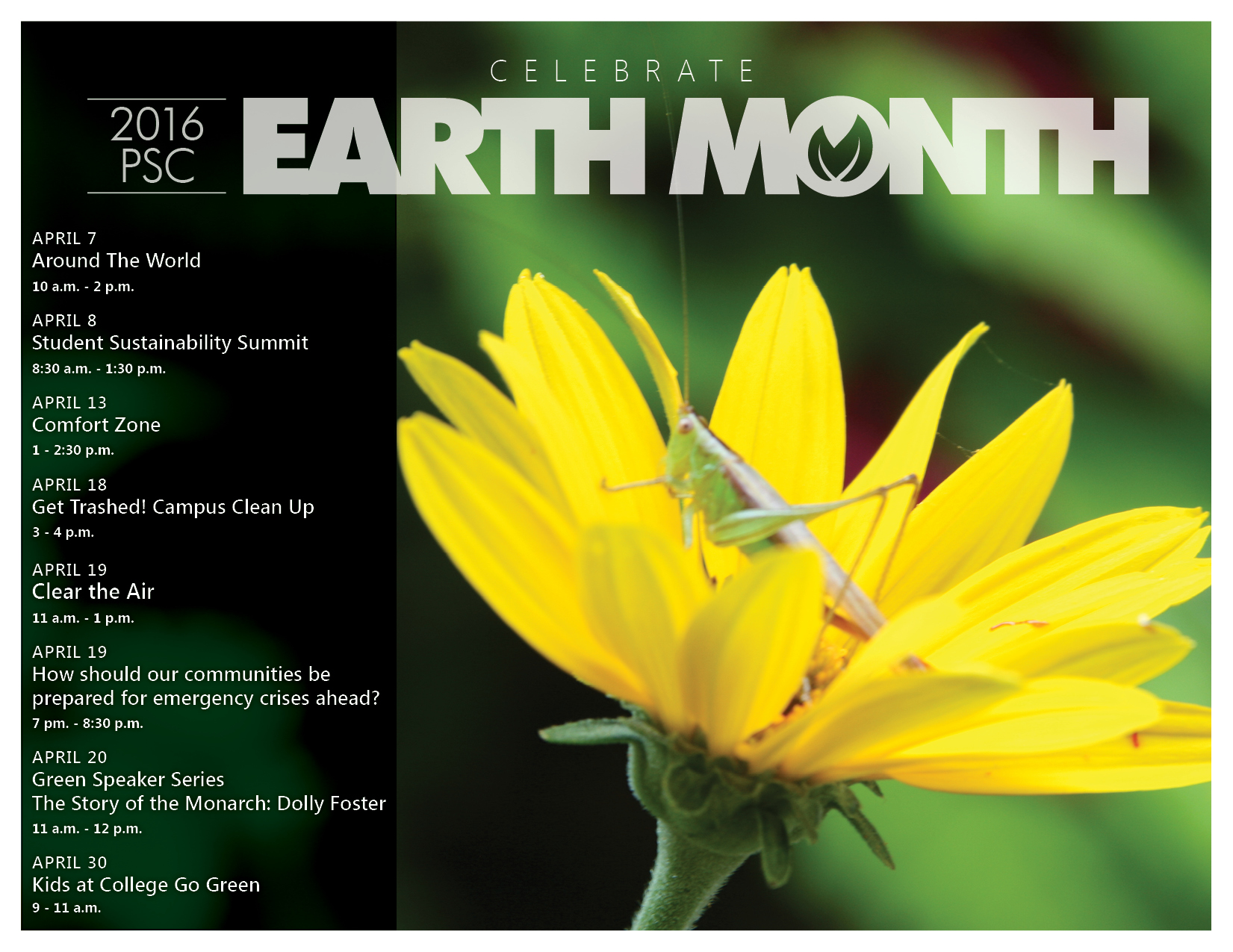Earth Month 2016
