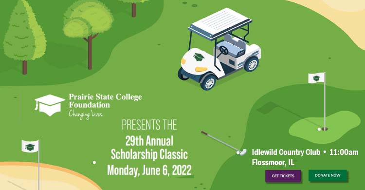 The 29th Annual Prairie State College Foundation Scholarship Classic is Monday, June 6th