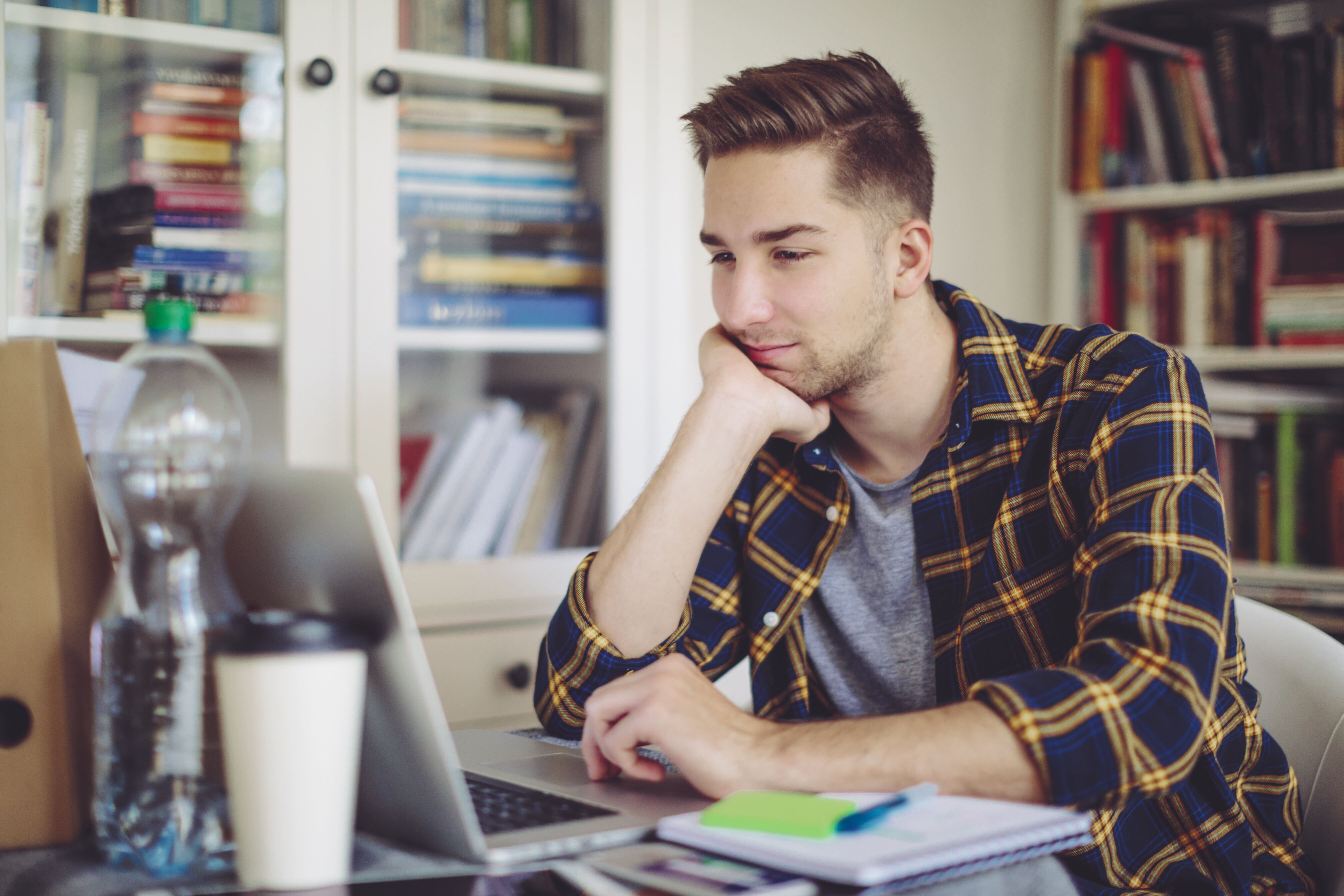 Student Studying