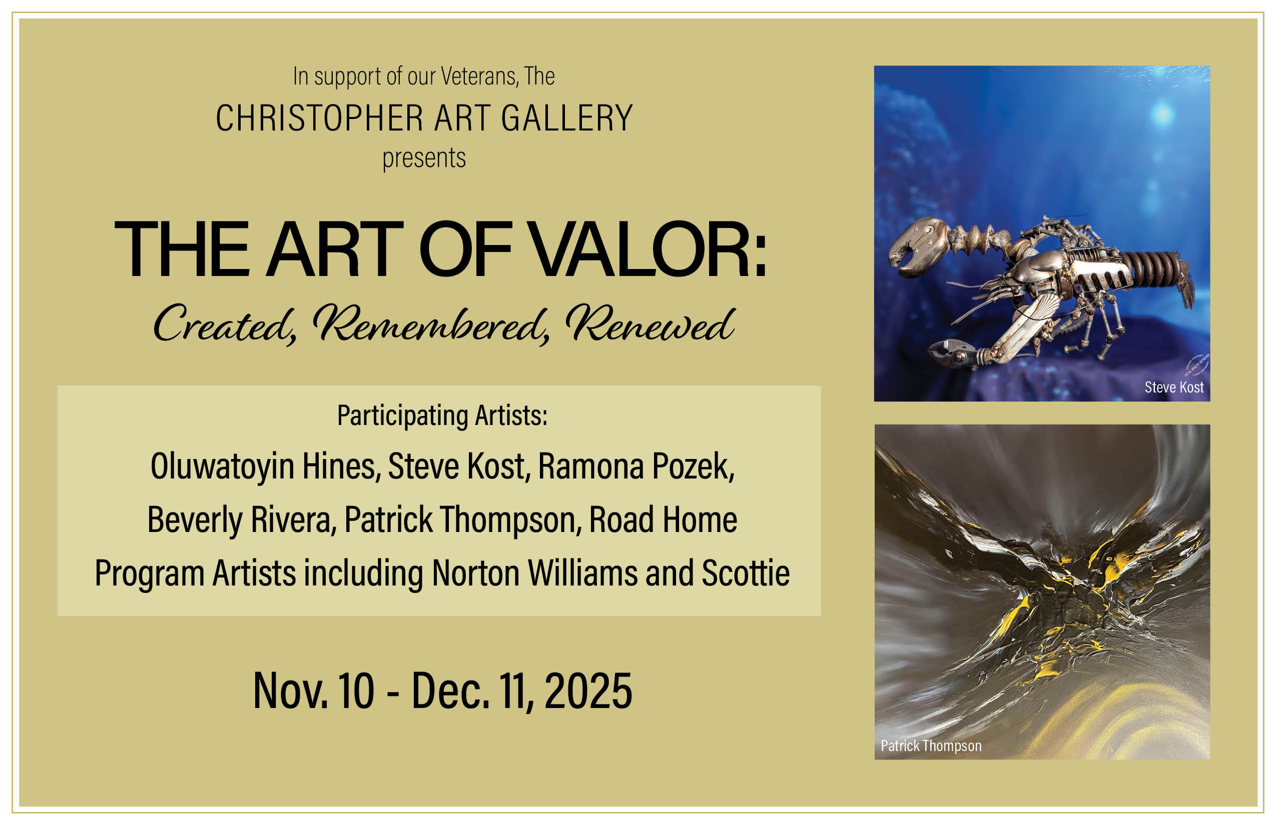 Art of Valor Gallery Graphic