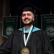 Graduation picture of Emmanuel Lopez