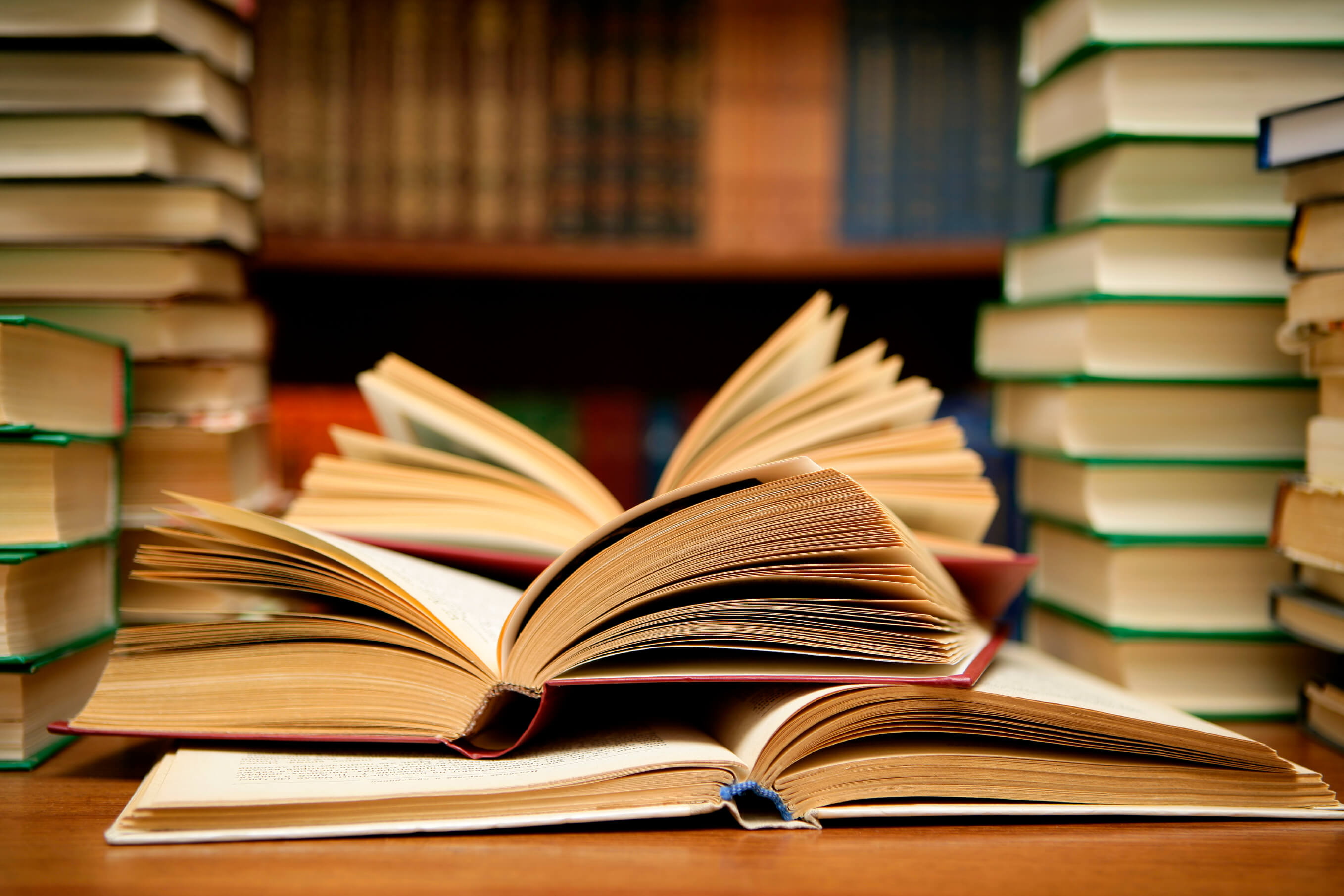 an open book