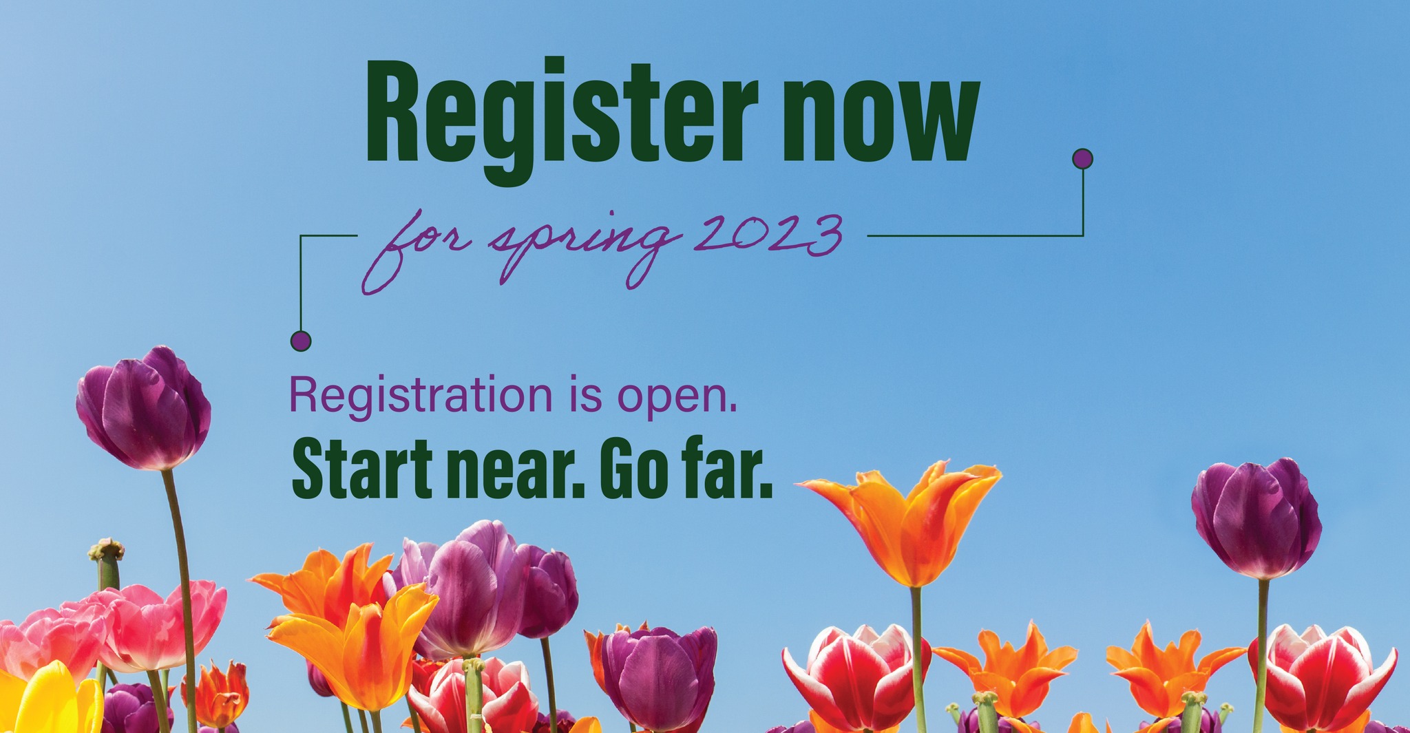 Register for Spring 2023