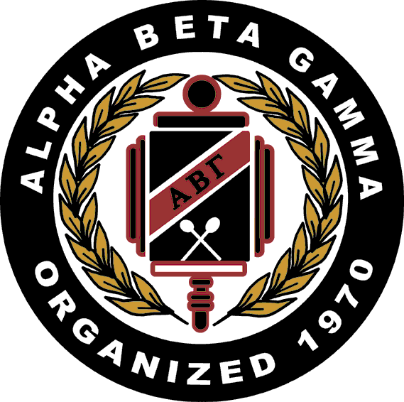 Alpha Beta Gamma Business Honor Society logo