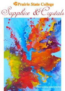 Sapphire and Crystals Postcard